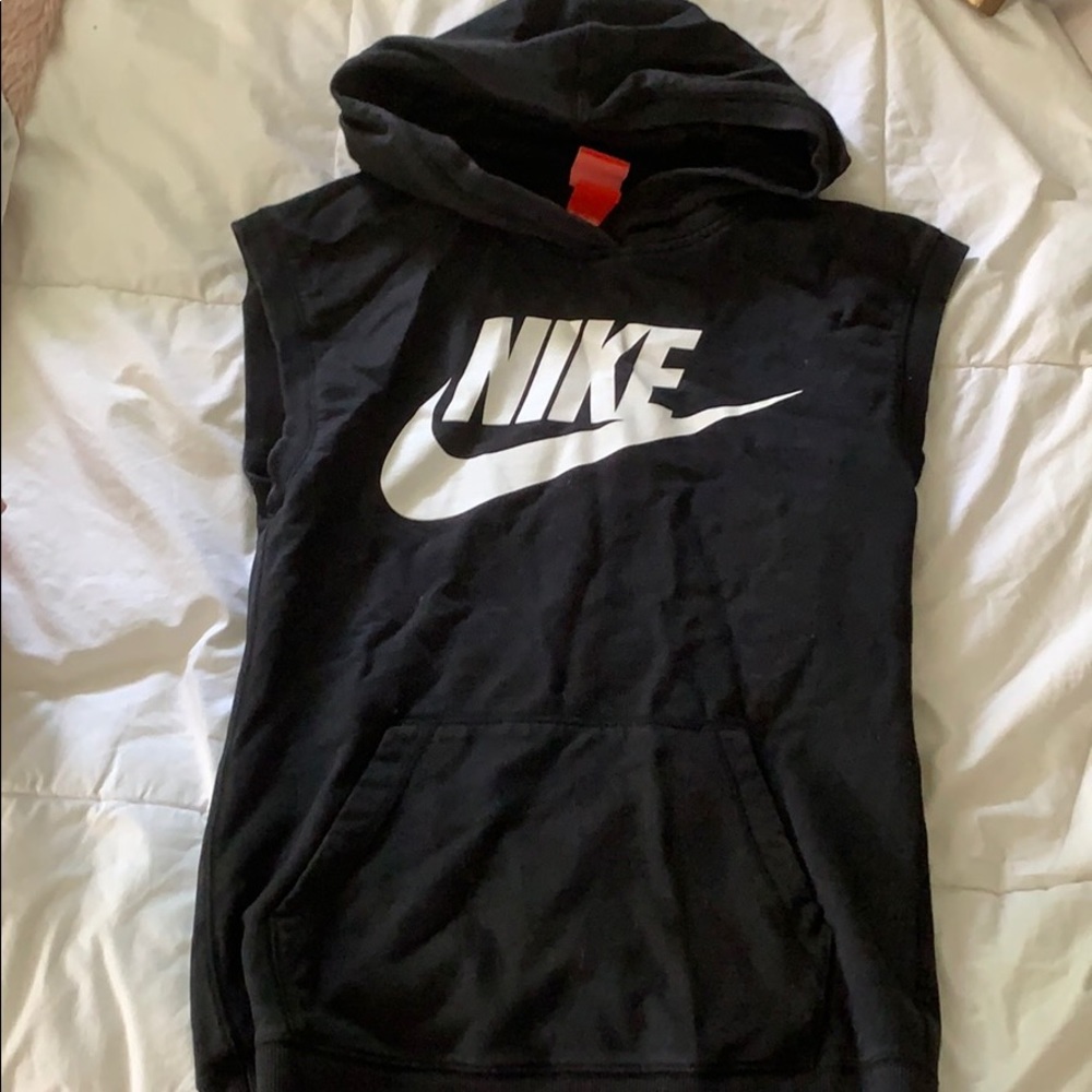 Men's sleeveless hoodie